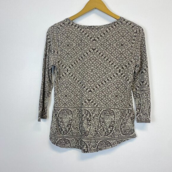Lucky Brand Paisley Top - Picture 7 of 7